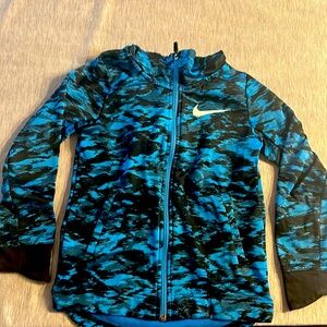 Blue Nike hoodie